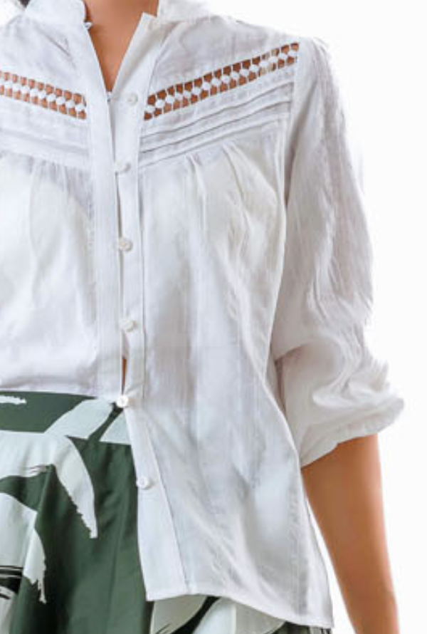Gemma Shirt - White