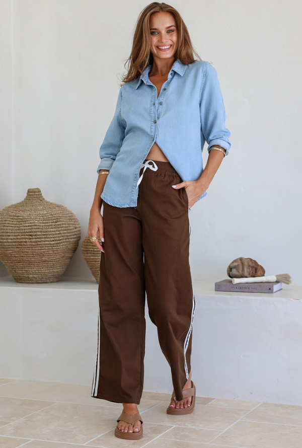 Rudy Tencel Shirt - Light Blue Denim