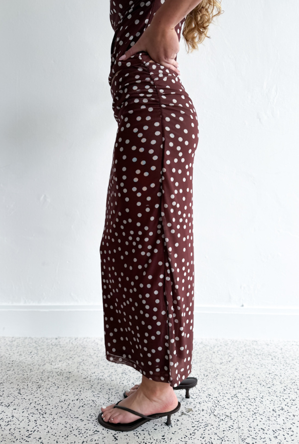 Opal Skirt - Chocolate