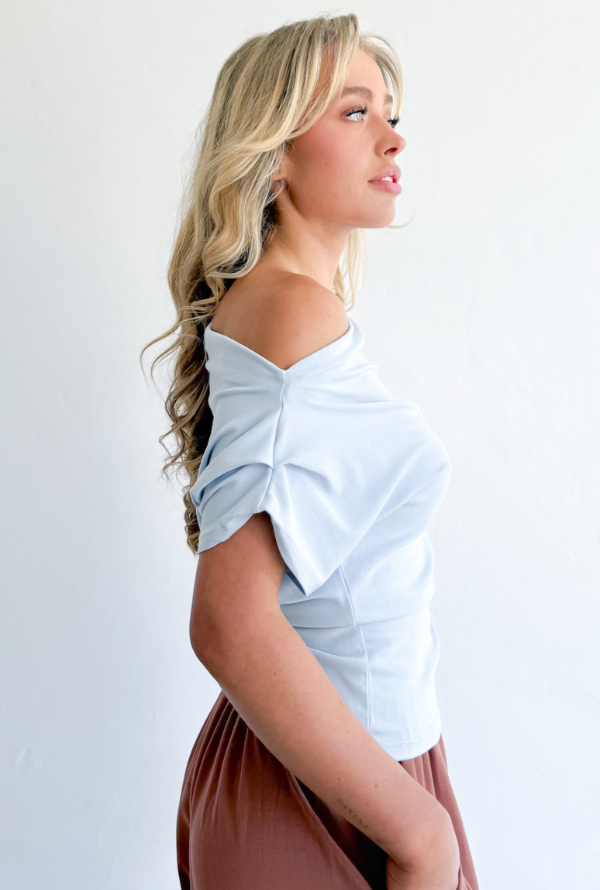 Opal Top - Powder Blue
