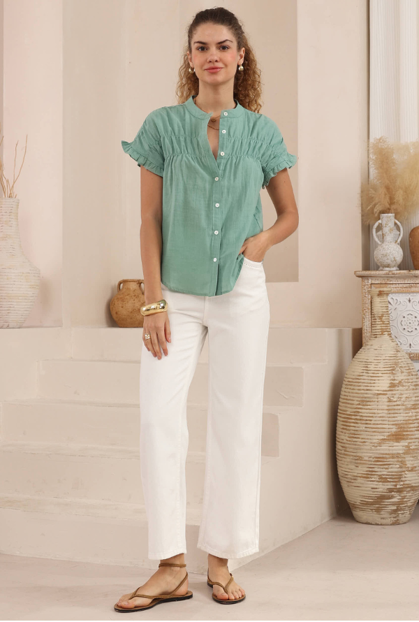 Laura Blouse - Sage