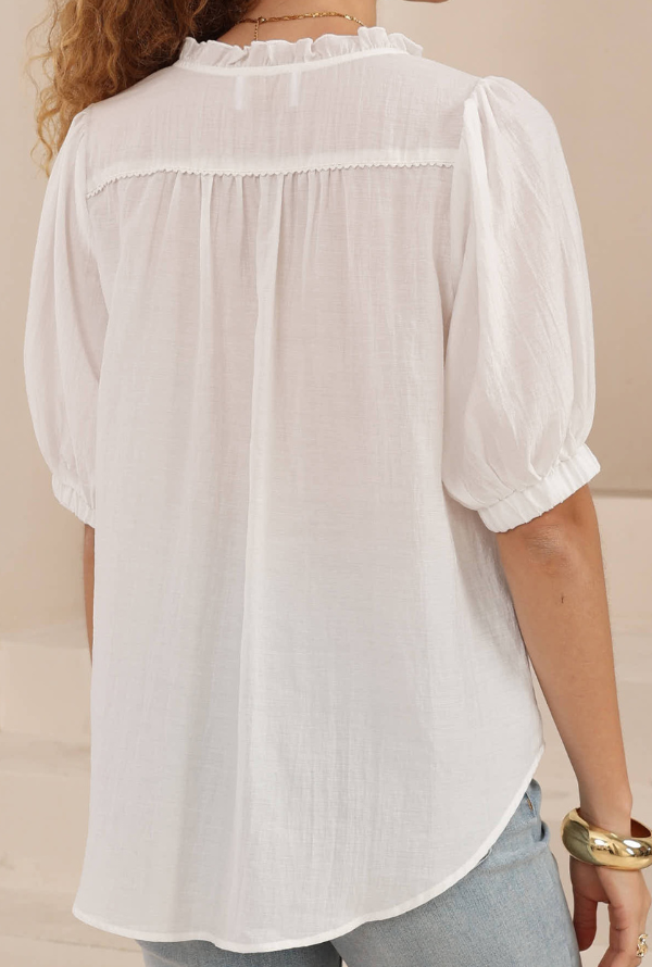 Lonnie Blouse - White
