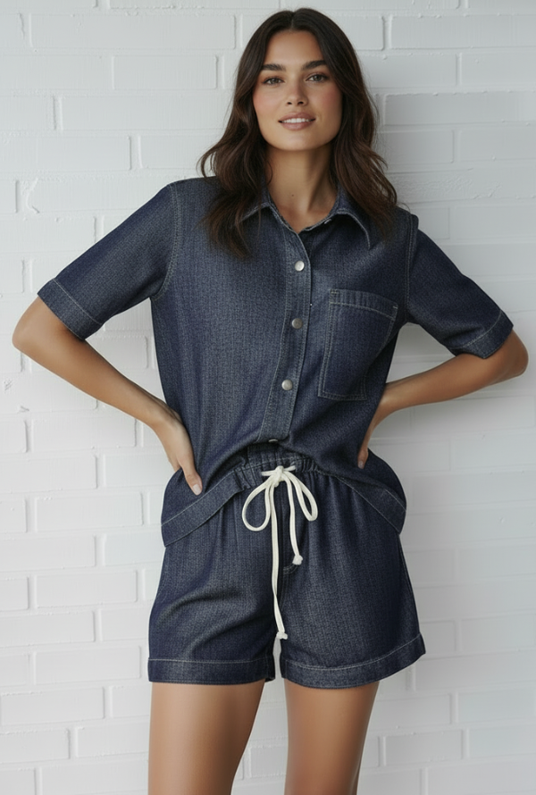 Ash Denim Shorts - Indigo