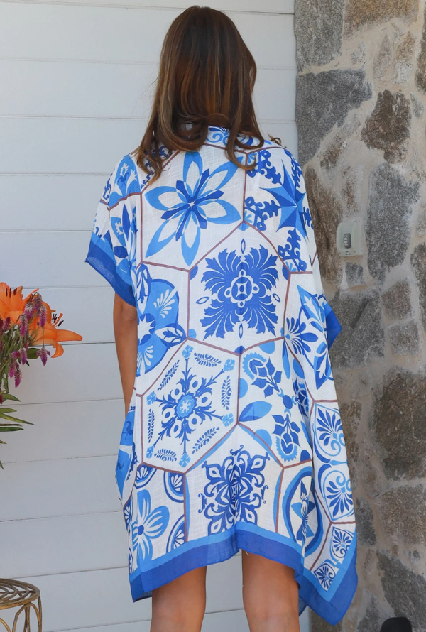 Amal Kimono - Blue