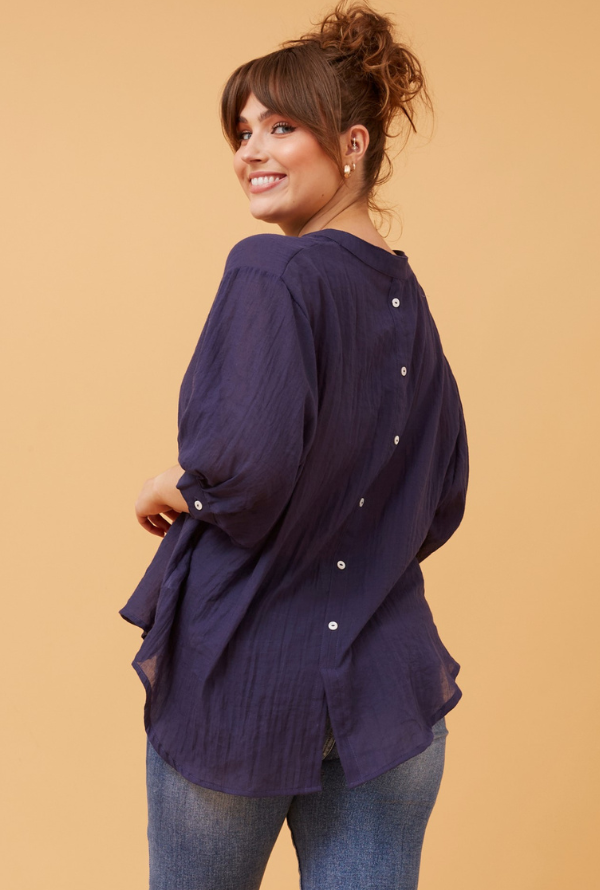 Lumi Shirt - Navy