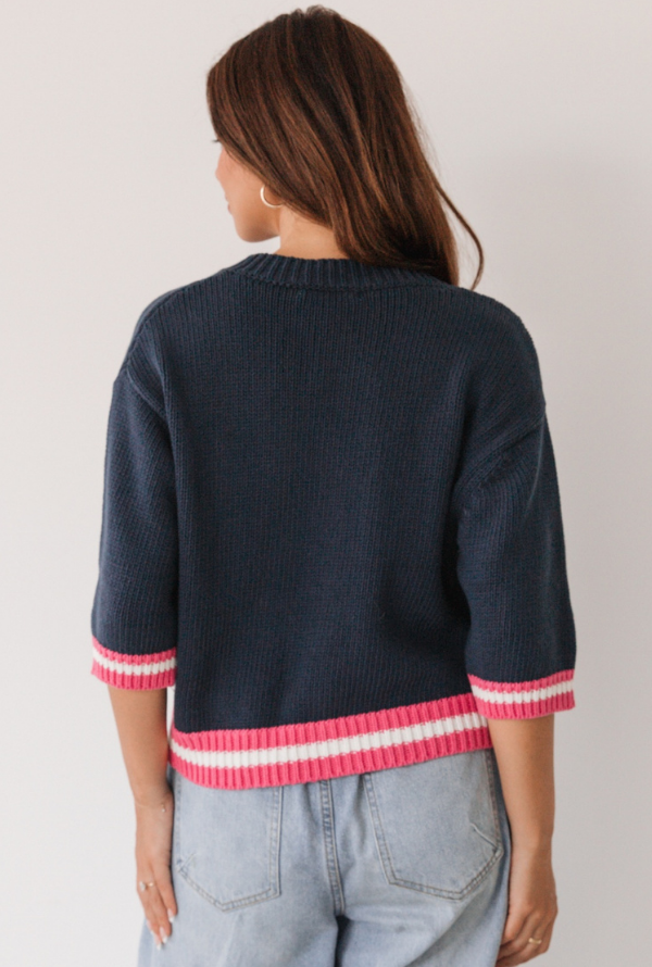Stella Cardigan - Navy
