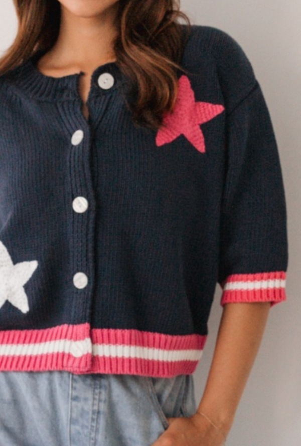 Stella Cardigan - Navy
