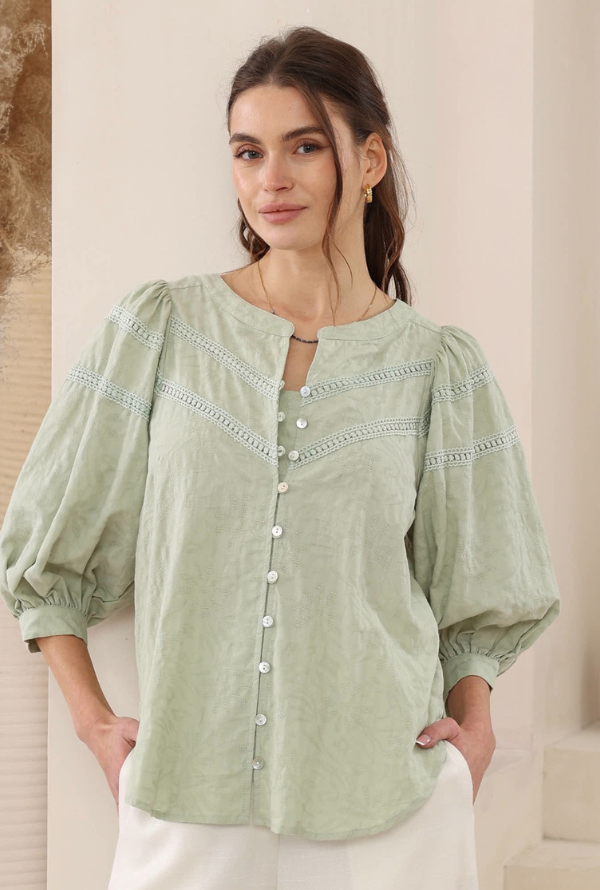 Lottie Shirt - Green