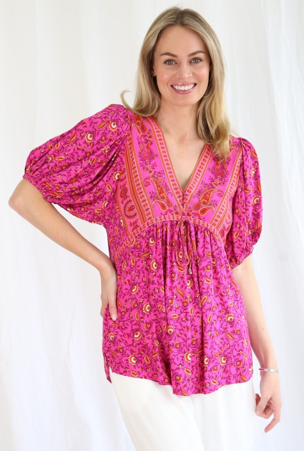 Gypsy Top - Pink