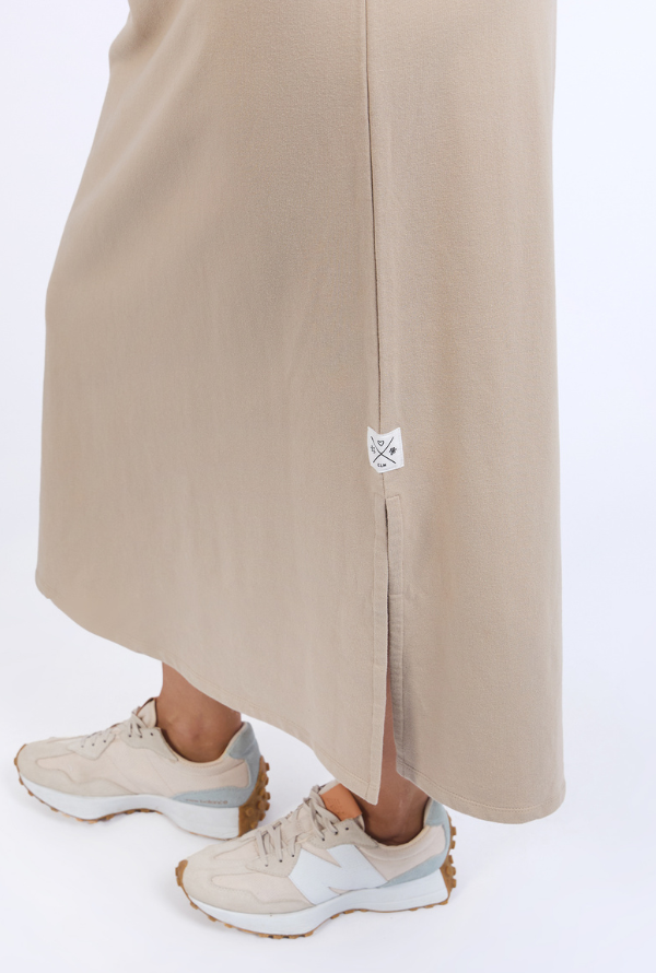 Elm Travel Skirt - Latte