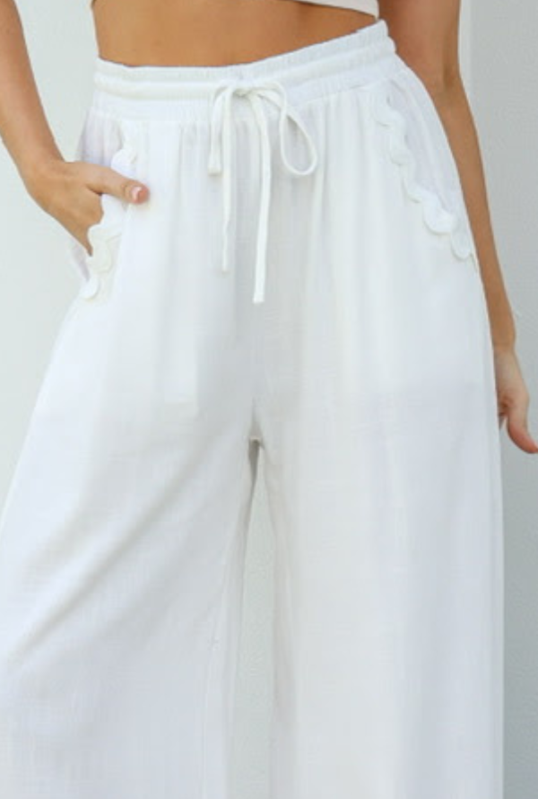 Rita Pants - White