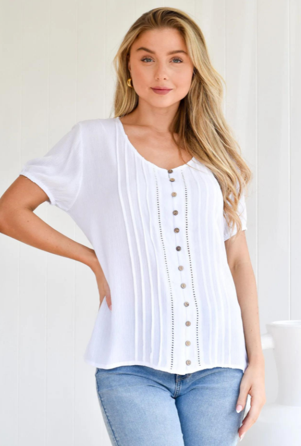 Lou Blouse - White