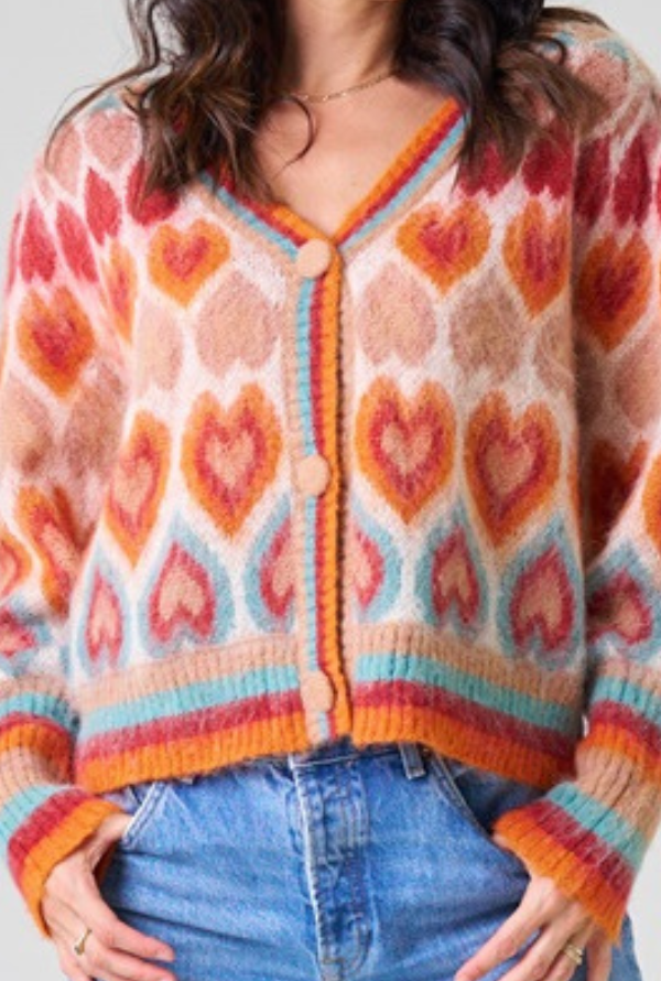 Romi Cardigan - Orange