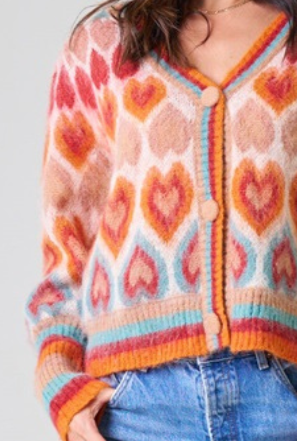 Romi Cardigan - Orange