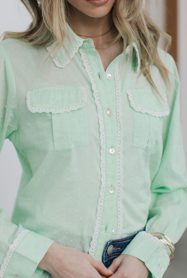 Camille Shirt - Green