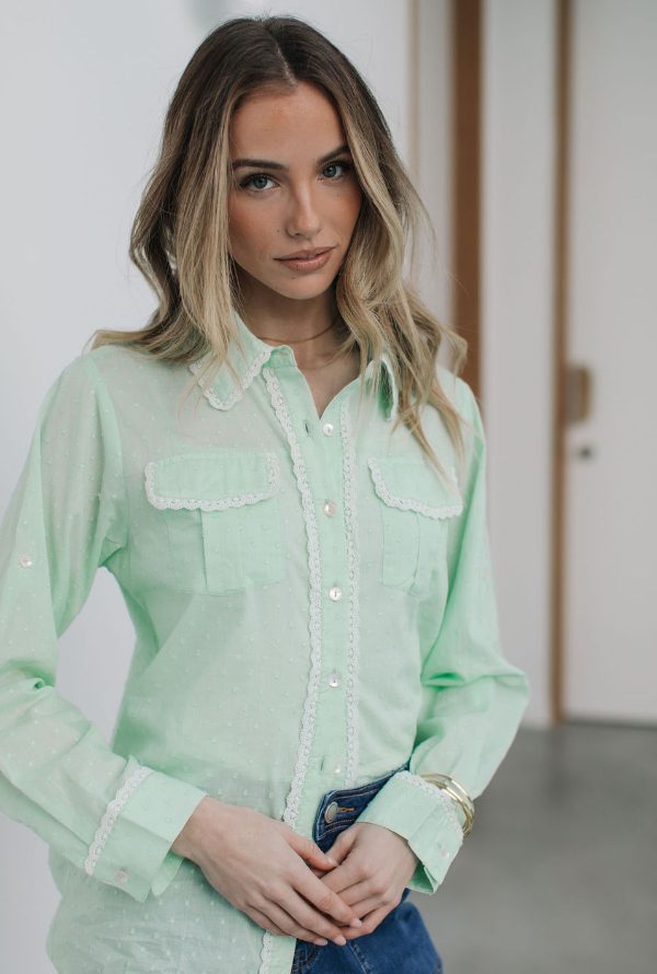 Camille Shirt - Green