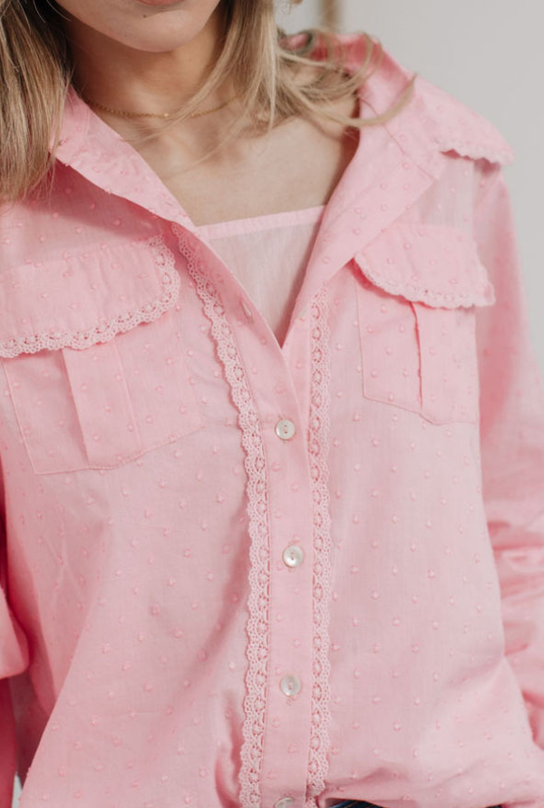 Camille Shirt - Pink