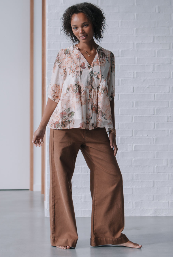 Ines Blouse - Blush