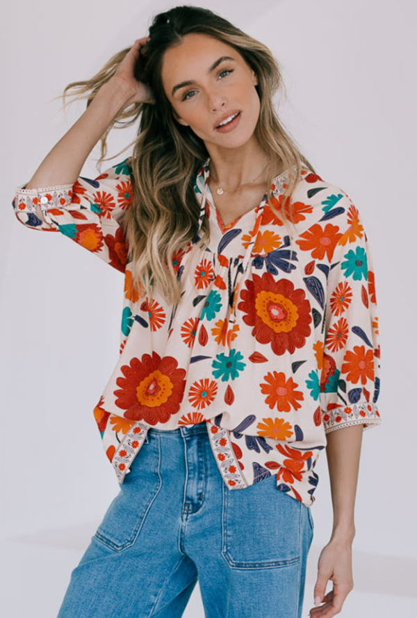 Emelie Blouse - Red