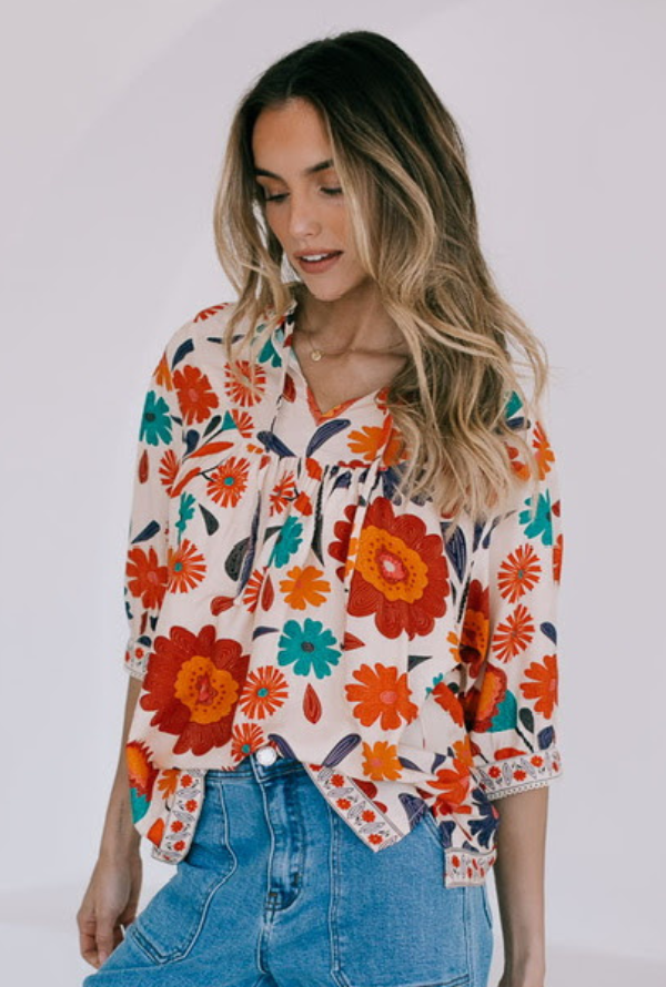 Emelie Blouse - Red