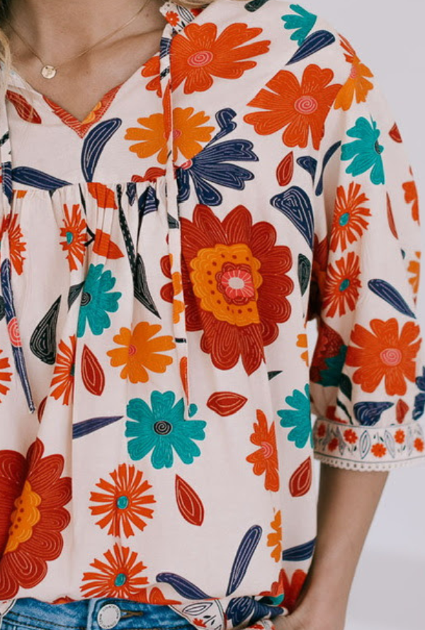 Emelie Blouse - Red