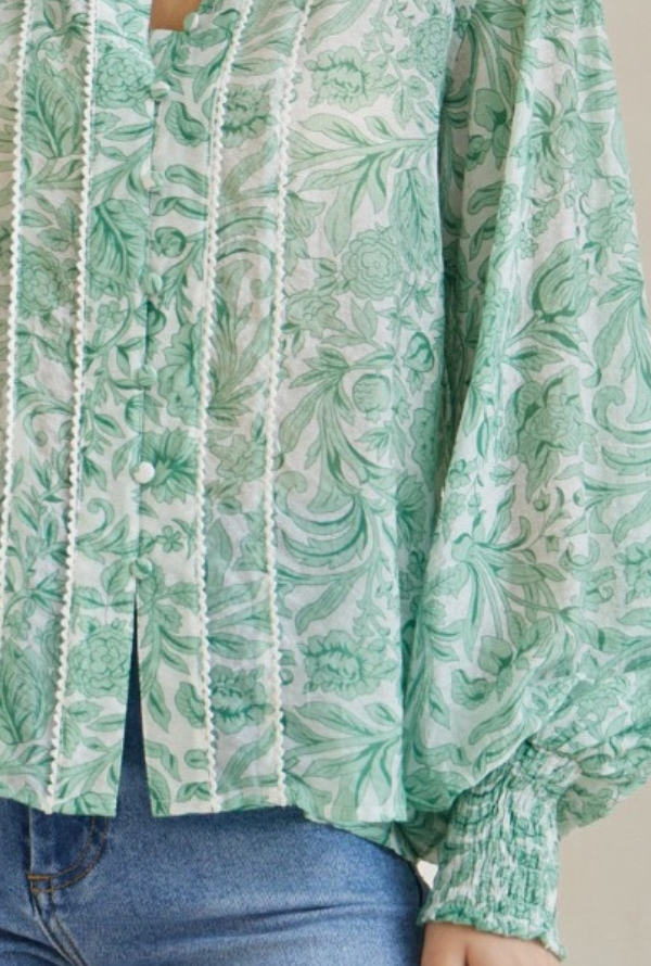 Adeline Shirt - Green