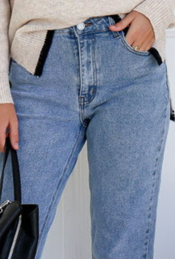 Sawyer Jeans - Mid Blue