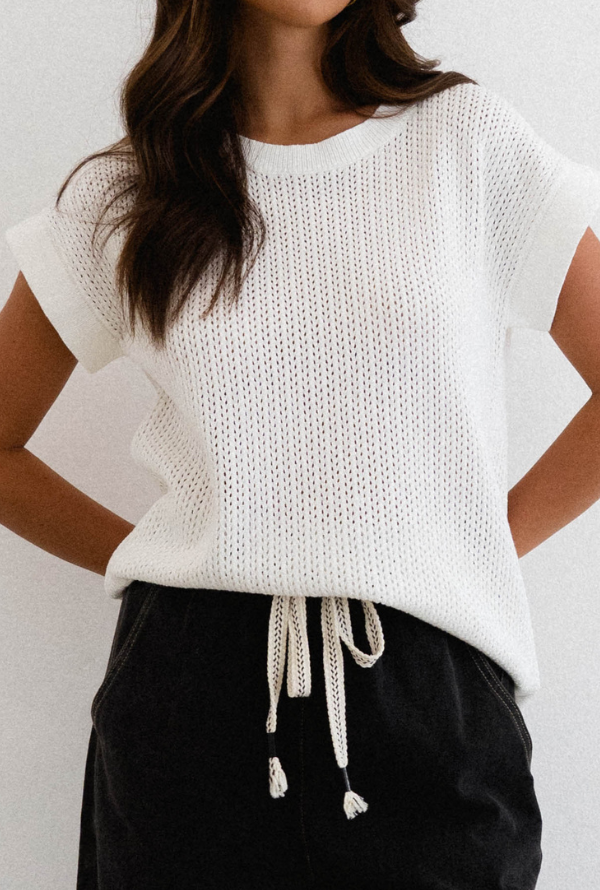 Gracie Knit - White