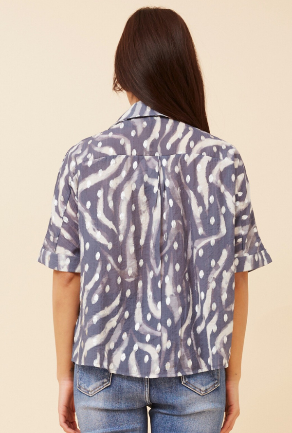 Danae Blouse - Blue