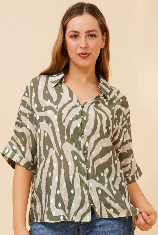 Danae Blouse - Green