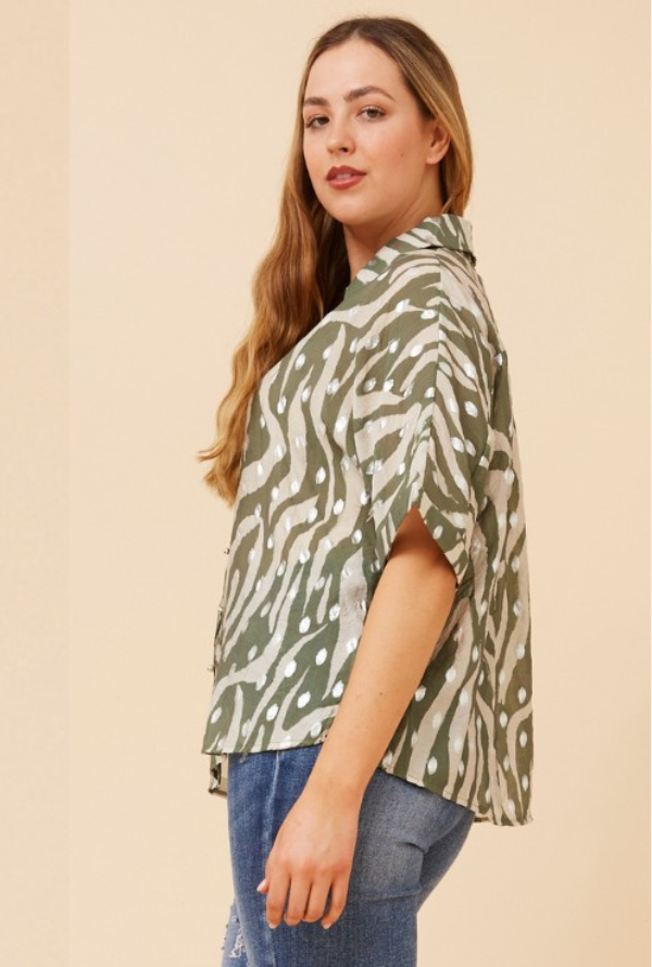 Danae Blouse - Green