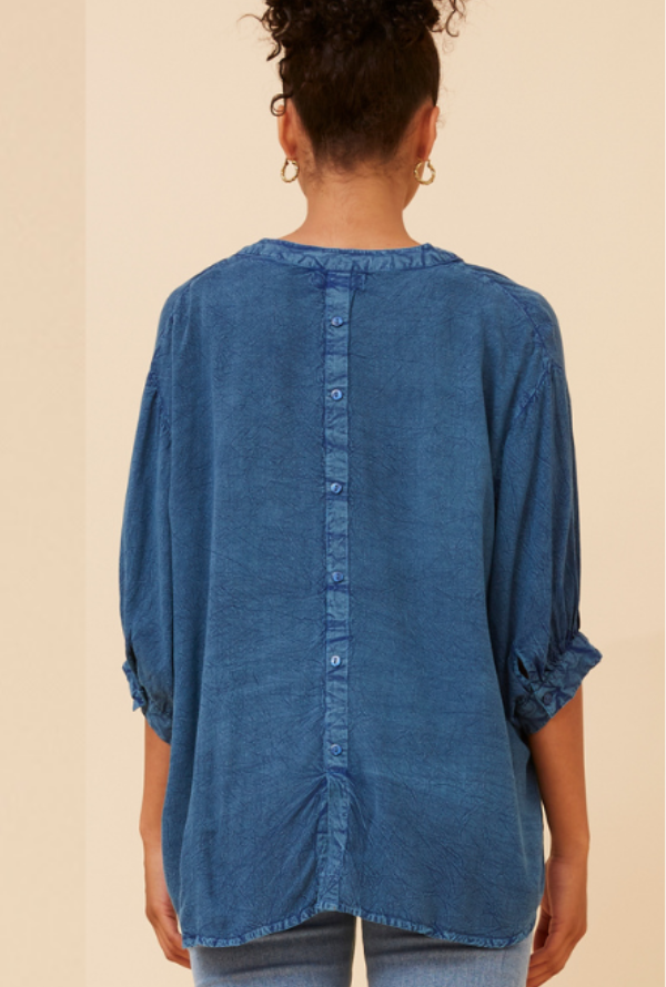 Georgia Shirt - Blue