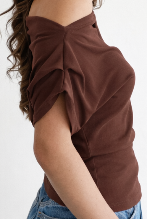 Layla Top - Chocolate