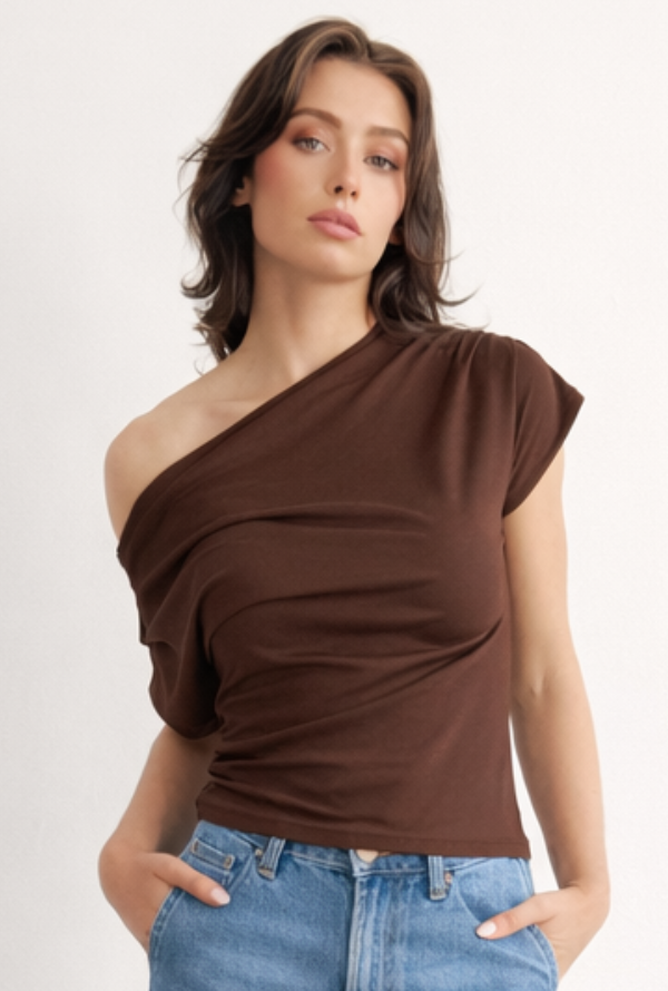 Layla Top - Chocolate