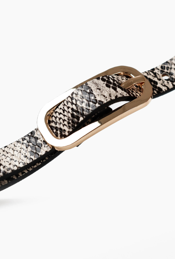 Gigi Snake Skin Belt