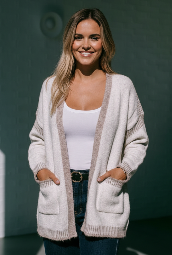 Tillie Cardigan - Latte