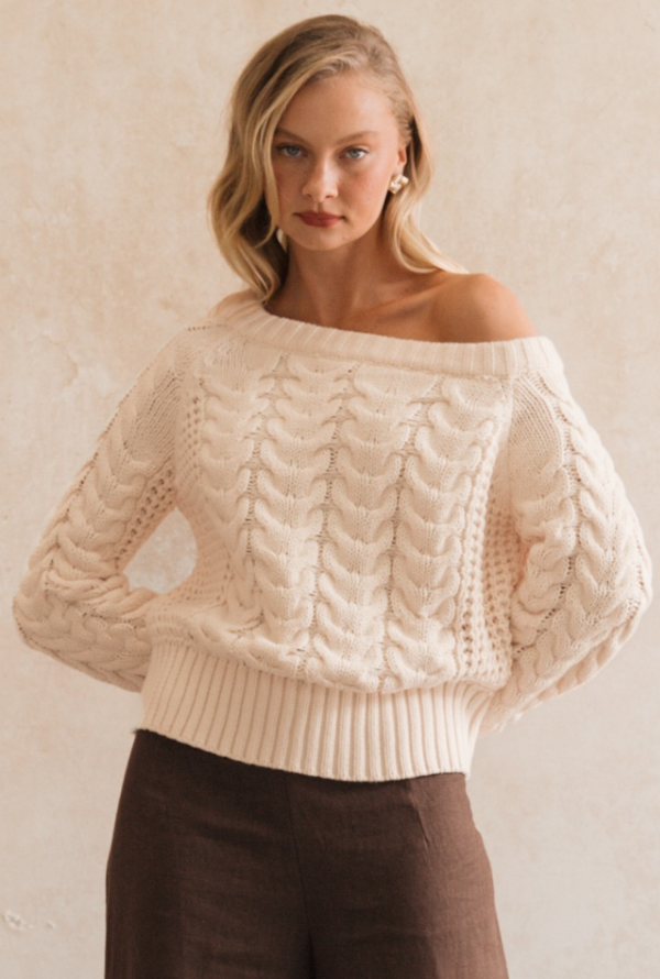 Whitney Knit - Cream