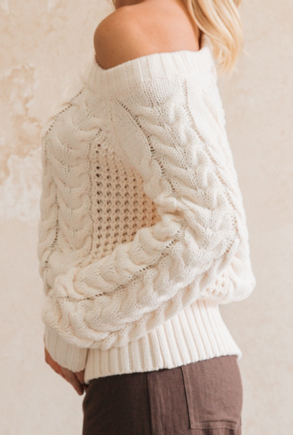 Whitney Knit - Cream
