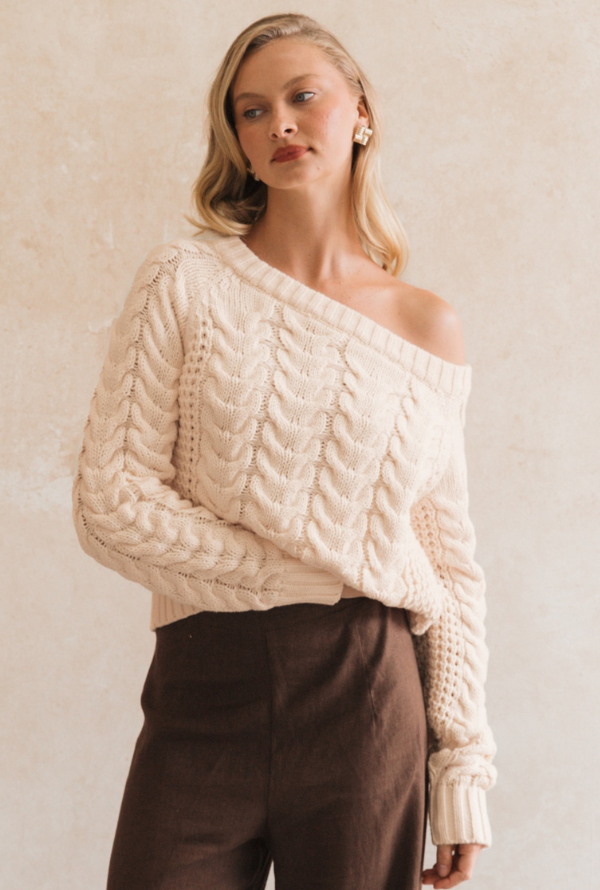 Whitney Knit - Cream