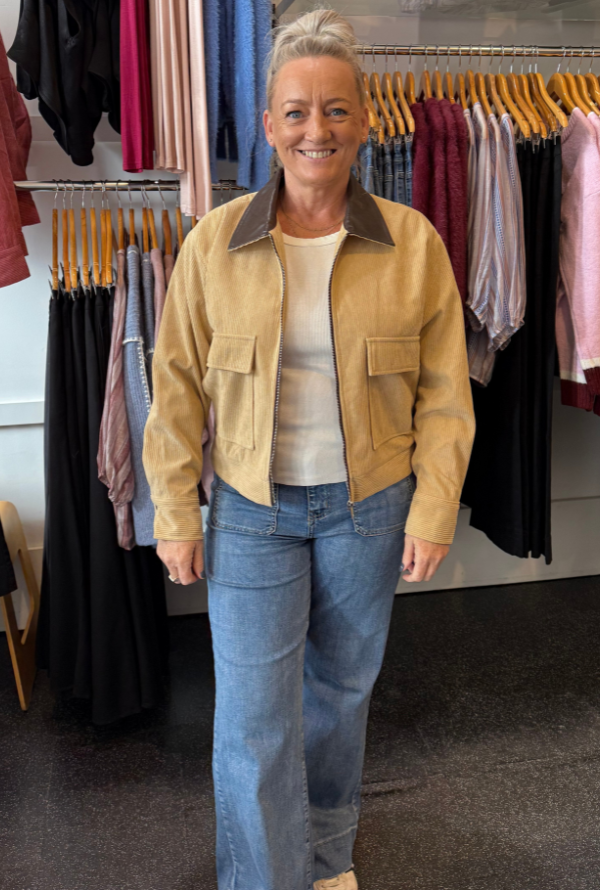 Charlie Cord Barn Jacket - Sand