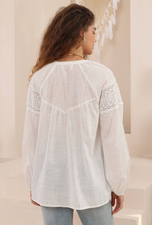Tallow Blouse - White