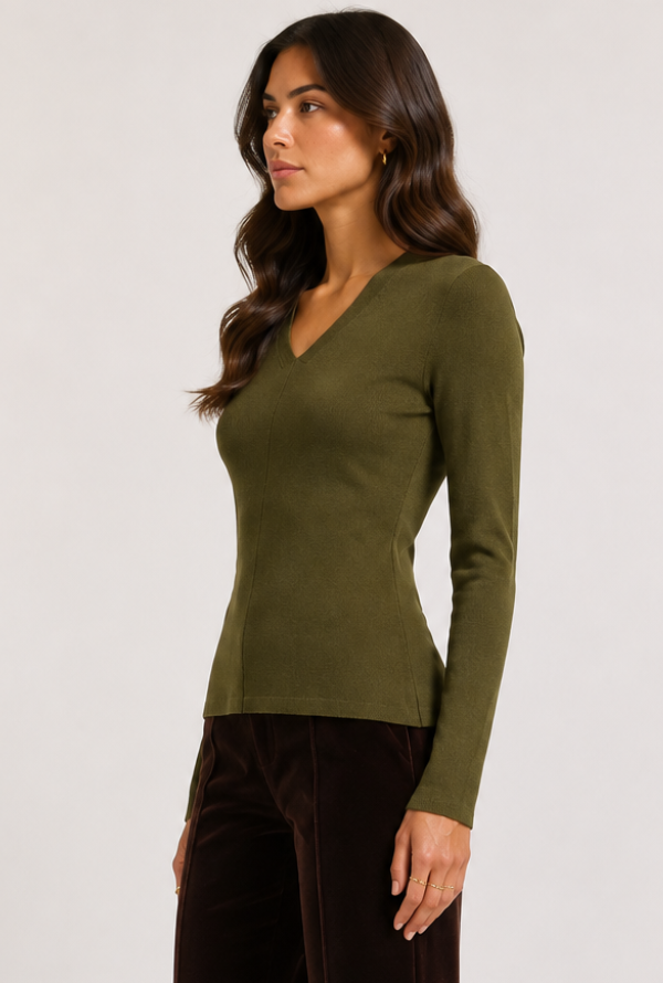 Sofia Knit - Khaki