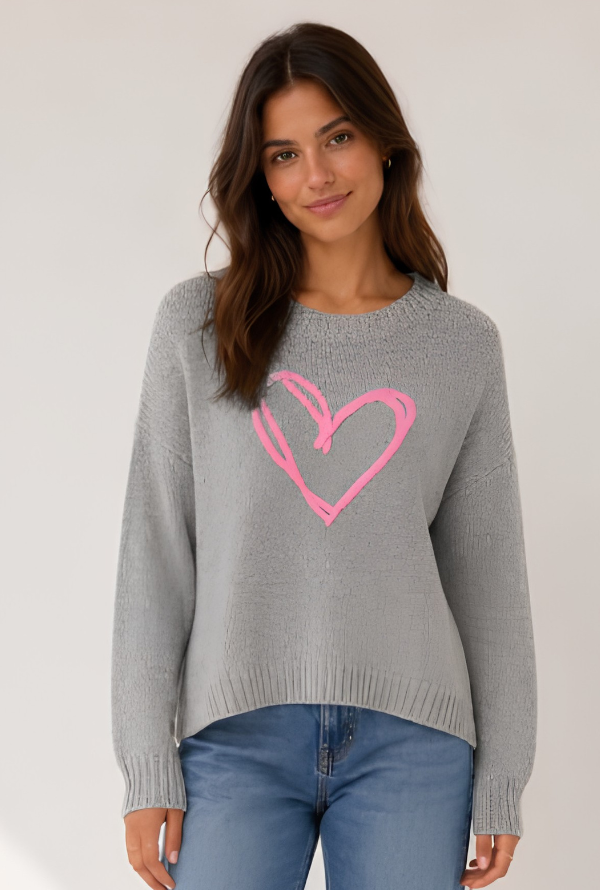 Sweethearts Knit - Grey