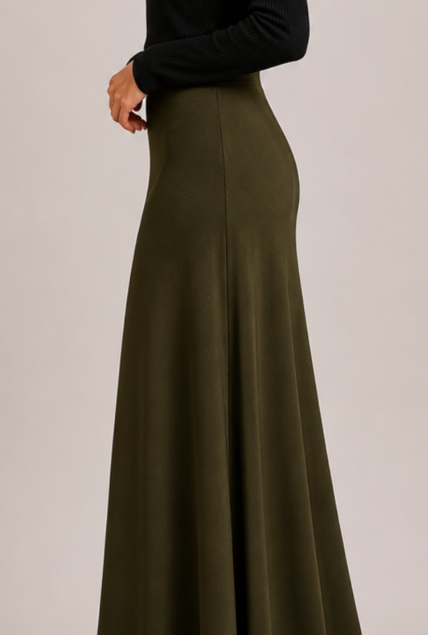Athena Skirt - Khaki