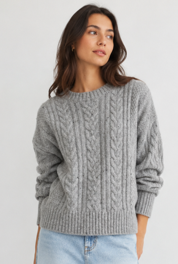 Leah Knit - Grey