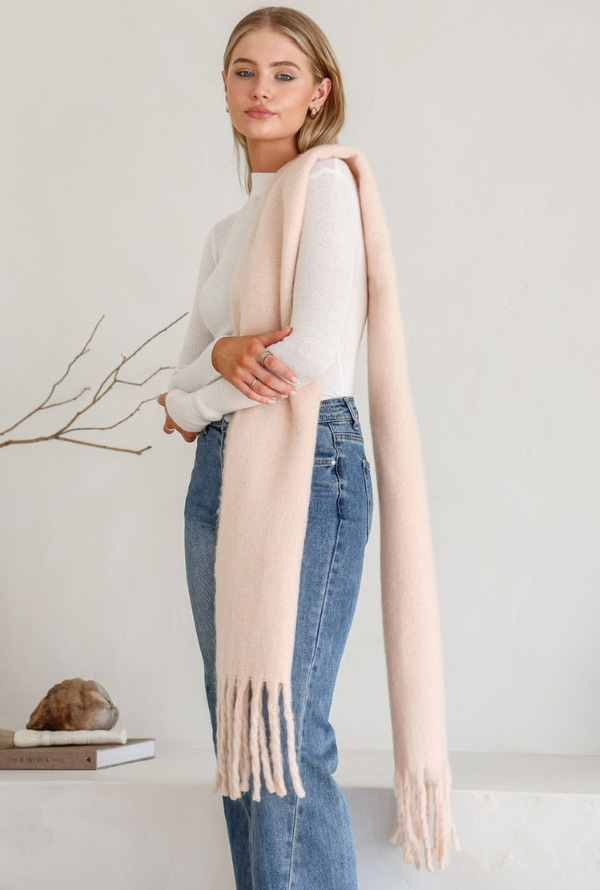 Gracie Scarf - Blush