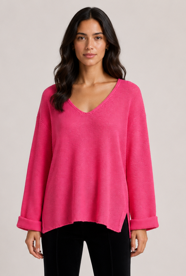 Billie Loop Knit - Bubblegum