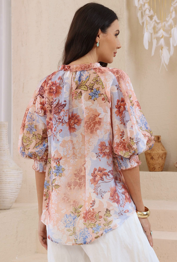 Yasmin Blouse - Blush