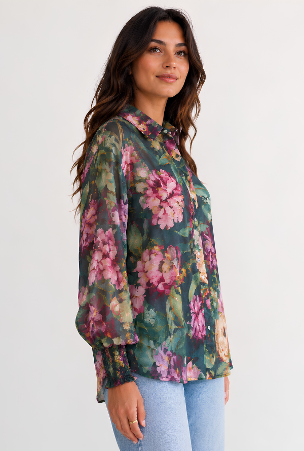 Jolie Blouse - Emerald