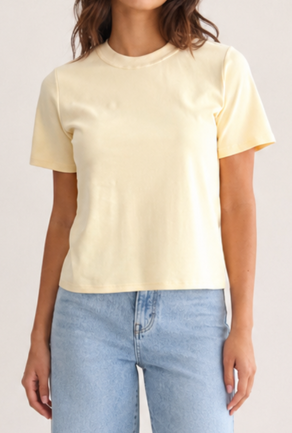 Rylee T-Shirt - Lemon